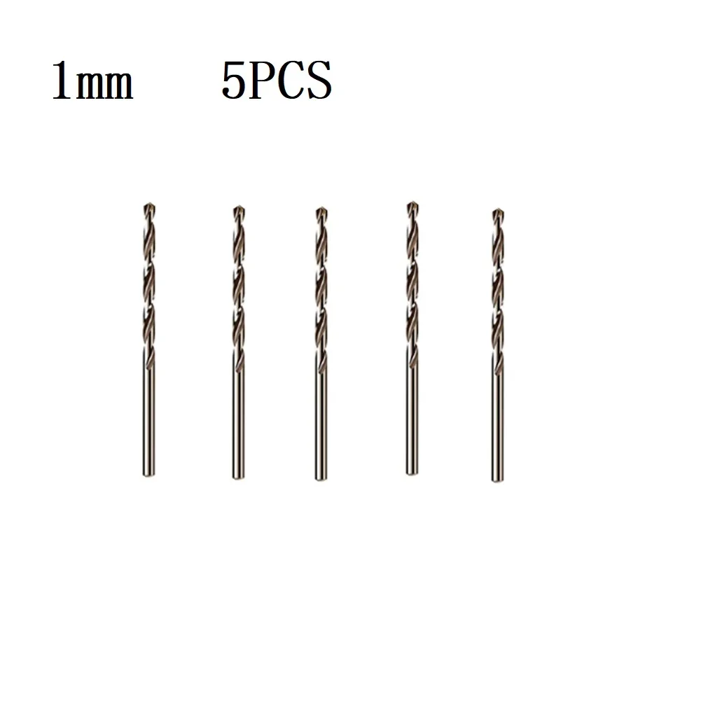 

Сверло из быстрорежущей стали M35 с кобальтом, 1/1,5/2/2,5/3/3,5/4 мм, 5 шт.