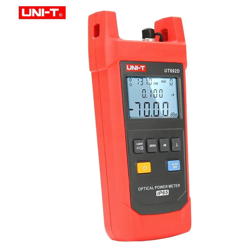 UNI-T UT692D/G Optical Power Meter IP65 FC/SC/ST Connector Handheld Optical Fiber Measurement Recall Visual Fault Locator