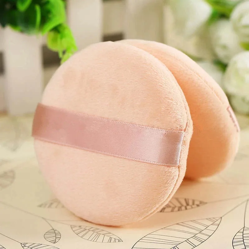 5/30/60pcs Soft Velvet Makeup Sponge Loose Powder Cosmetic Puff Double-sided Face Makeup Sponge Concealer Wet Dry Makeup Tools