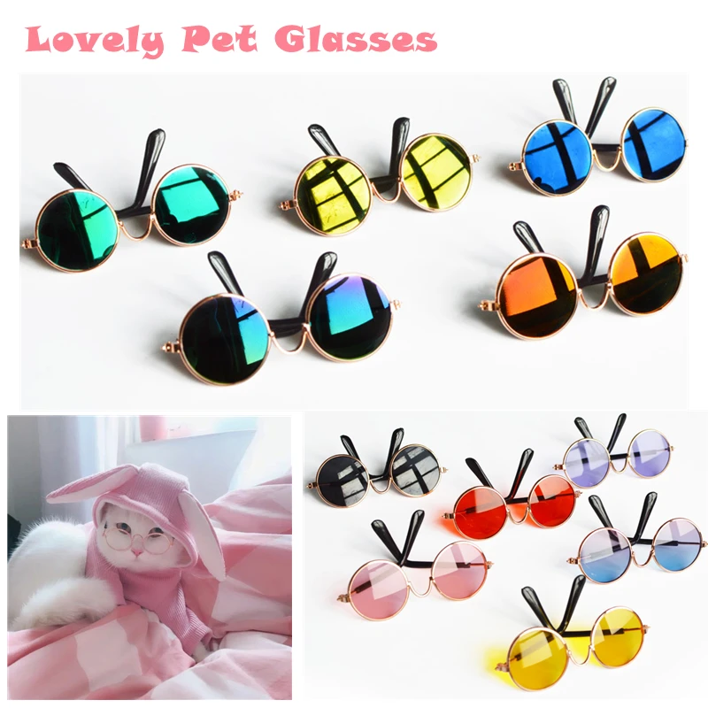 

Cat Accessories Dog Cat Glasses Pet Products for Little Dog Cat Eye-Wear Dog Sunglasses Photos Pet Accessories for Dogs Cats