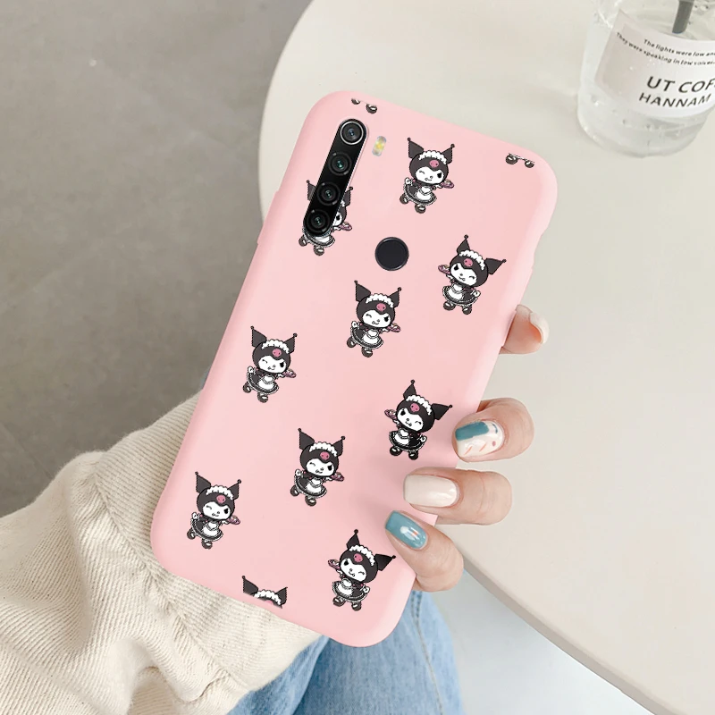 thumbnail image 1 of Bonita funda de teléfono para Xiaomi Redmi Note 8 8T Pro note8 Girl, anticaída, Cinnamoroll Kuromi, Hello Kitty, de silicona, a prueba de golpes, TPU, 1 of 5