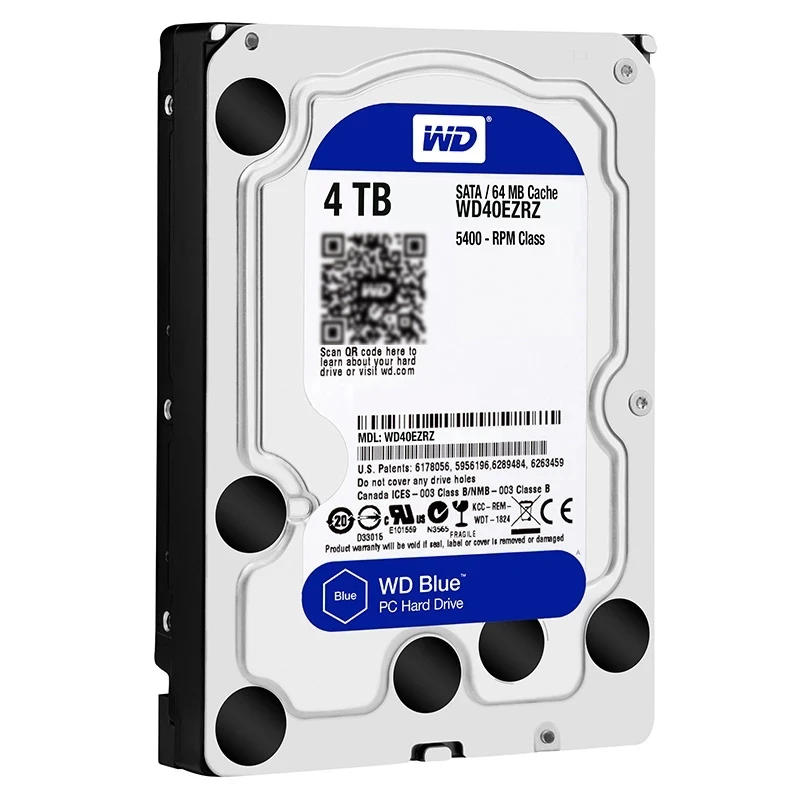 WD Blue-4TB 3TB 2TB 1TB  ϵ ̺ ũ 3.5 ġ 5400 RPM 64M ĳ SATA III 500GB, ũž ǻͿ HDD HD ϵ ũ