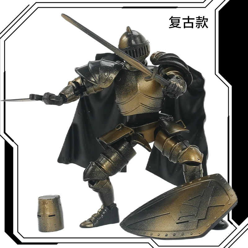 Knight Action Figures Paladin 13 Jointed Movable Shapeshift Robot 3D Printed Mannequin Character Assembl Toys Gift action figure toys
