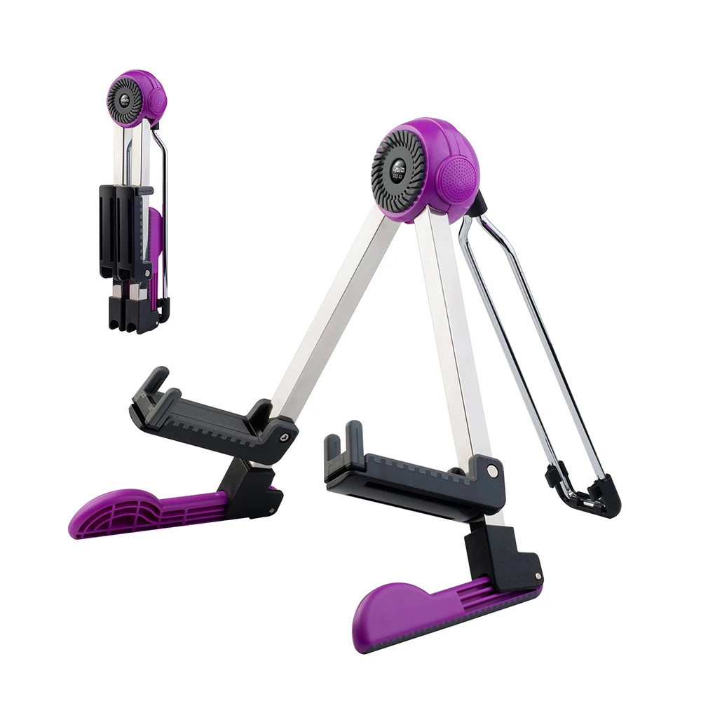 Guitto Series GGS-03 Portable Foldable Guitar Stand A-Frame Design Floor Stand f