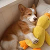 Dog Calming Duck, 2025 Yellow Duck Dog Toy, The Mellow Ducks Calming Pillow, Dogs Ducks Toy with Quacking Sound for Indoor Dogs 3