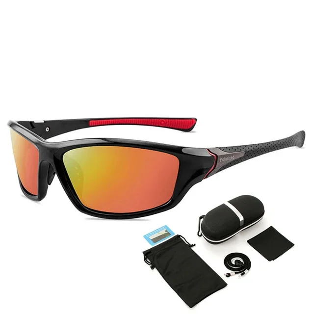Polarized Fishing Sunglasses One Piece Fishing Classic Sun Glasses Men's Driving Shades Male sunglass Vintage Travel sunglass