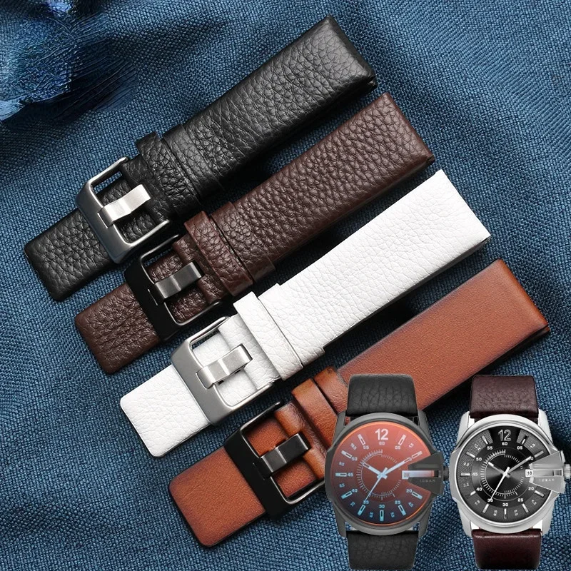 Watch Strap Diesel Dz7257 Price Diesel Watches Black Men Cowhide