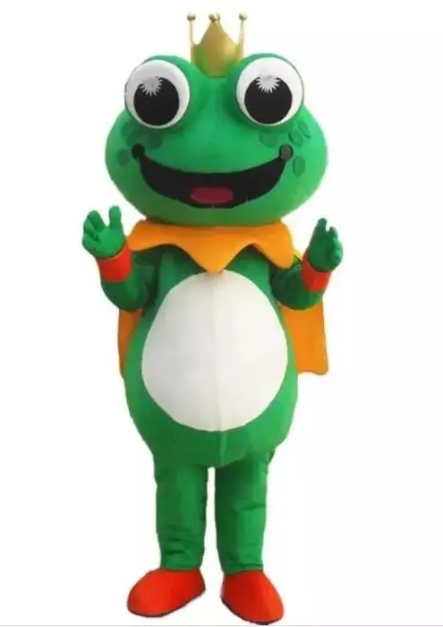 

Frog prince mascot costume Cartoon Character Feature Costume Cosplay for Halloween Purim fancy dress