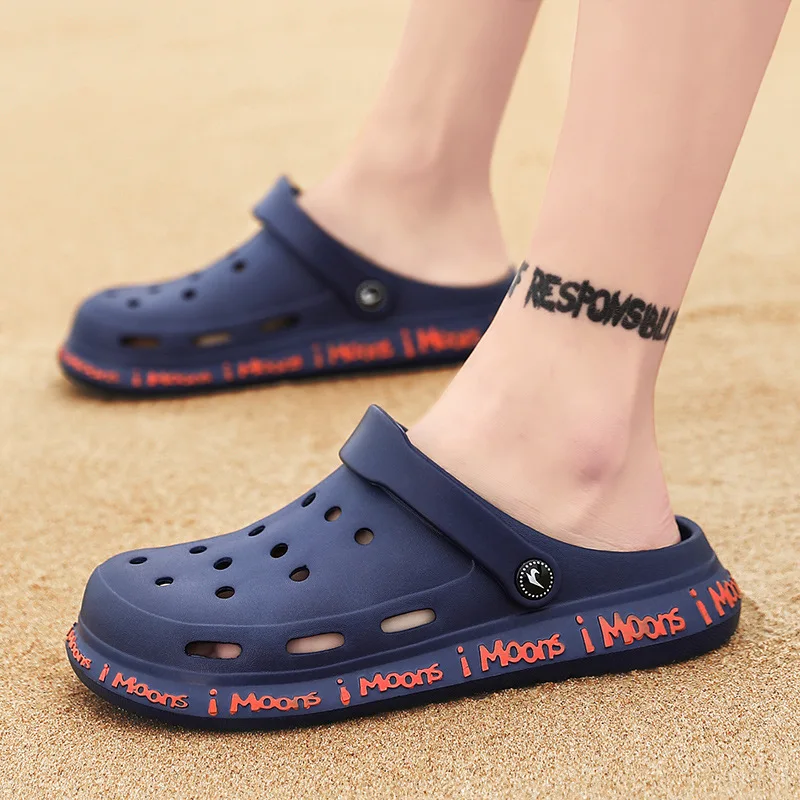 men in crocs