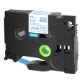 Blue on White