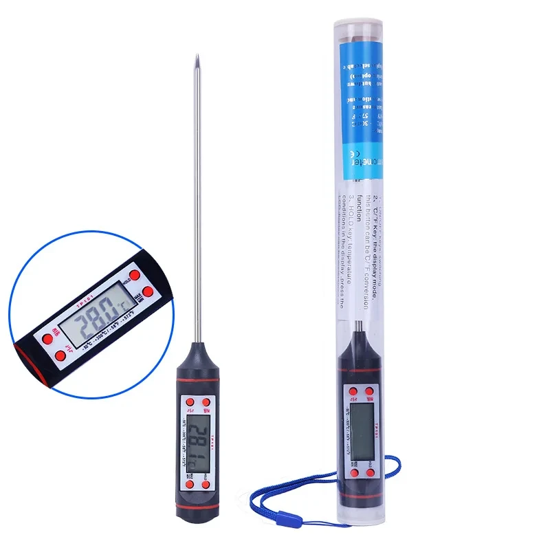 Digital Thermometer Kitchen BBQ Food Meat Cake Candy Fry Grill Dinning Household Cooking Gauge Oven Tool digital kitchen thermometer barbecue thermometer meat thermometer digital meat thermometer oven thermometer