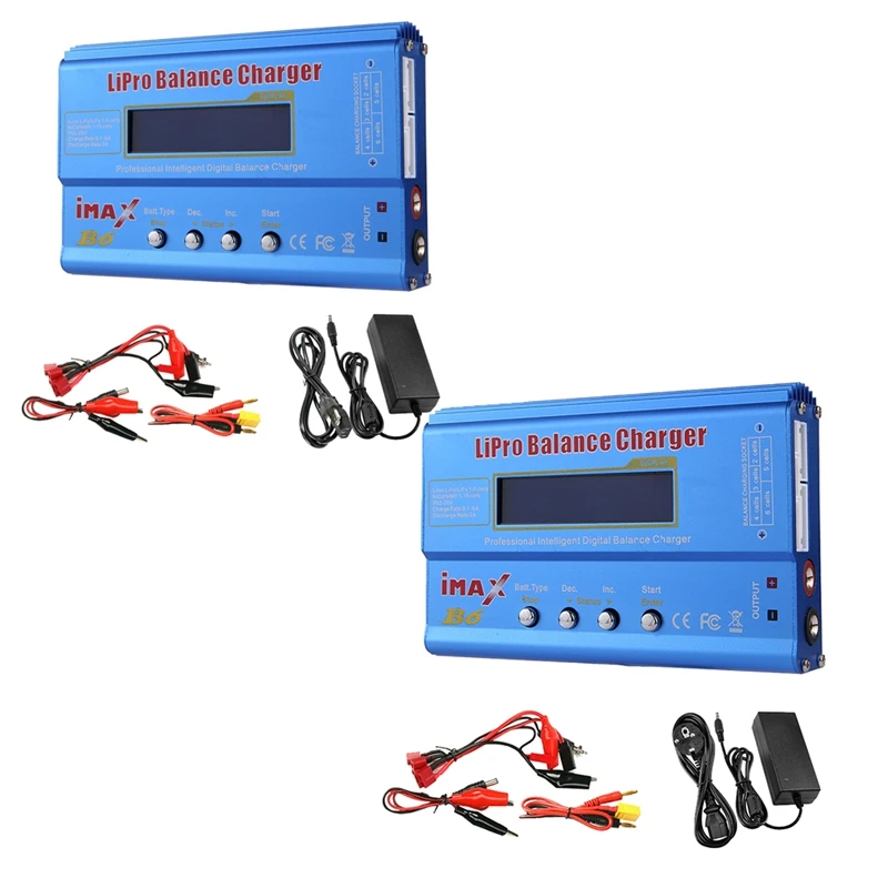 

For IMAX B6 80W Lipo Battery Charger+XT60 Lipo Nimh Li-Ion Ni-Cd Digital Lipro Balance Charger Battery Charger
