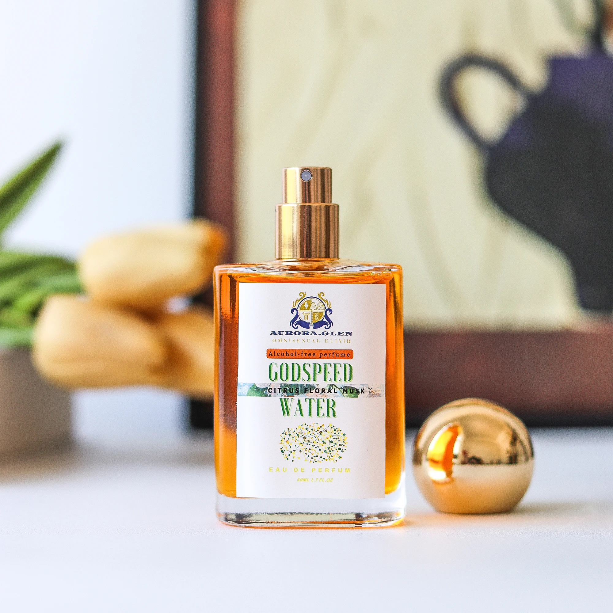 Premium Luxury Perfume Bottle and Gift Box Set – Refillable Crystal, Acrylic, and Metal... - SKU PGBB1005 - UGI Packaging