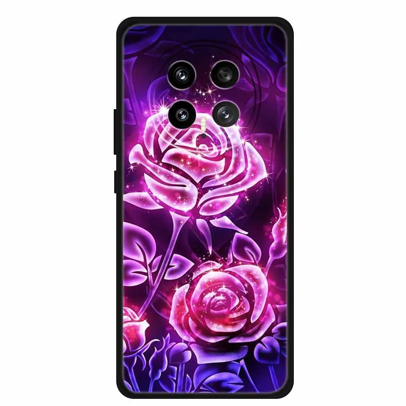 Shockproof Black Silicone Phone Case - Soft and Durable Back Cover
