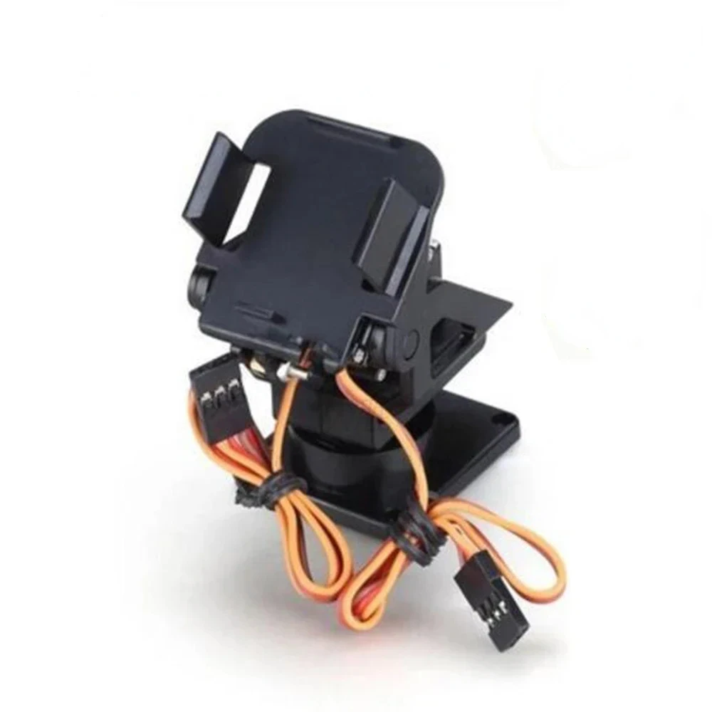 FPV 나일론 이중 축 서보 PTZ 짐벌 팬/틸트, RC 비행기 FPV 드론 카메라용 2PCS SG90 9g MG90S 마이크로 서보 포함