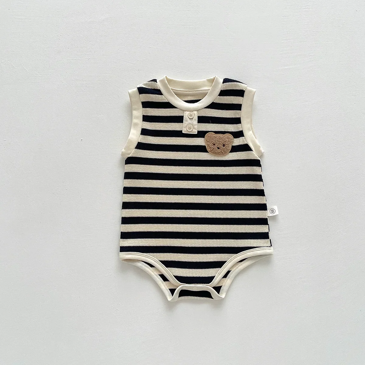Baby Bodysuit New Summer Sleeveless Knit Bodysuits Infant Baby Girls Boys One-pieces Kids Newborn Clothes Ideal for Outdoor Activities