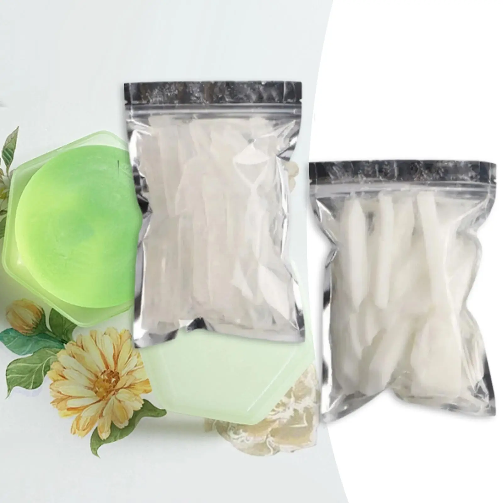 Soap Base Clear and White Melt and Pour Homemade Coconut Oil Palm Oil Glycerin soap base