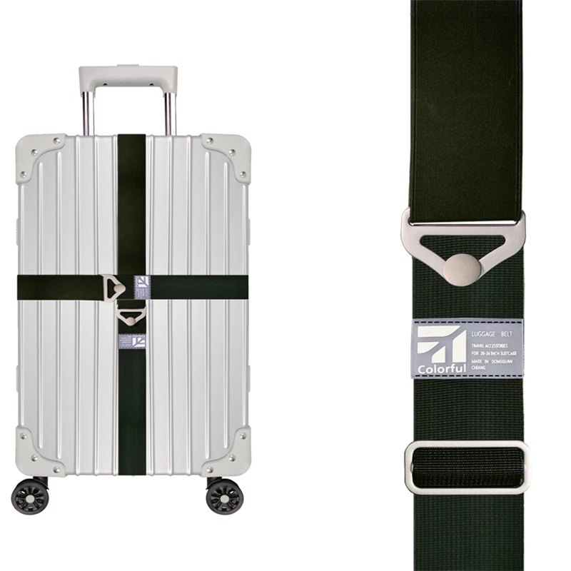 1/2pcs Suitcase Belt Travel Accessories Adjustable Luggage Strap