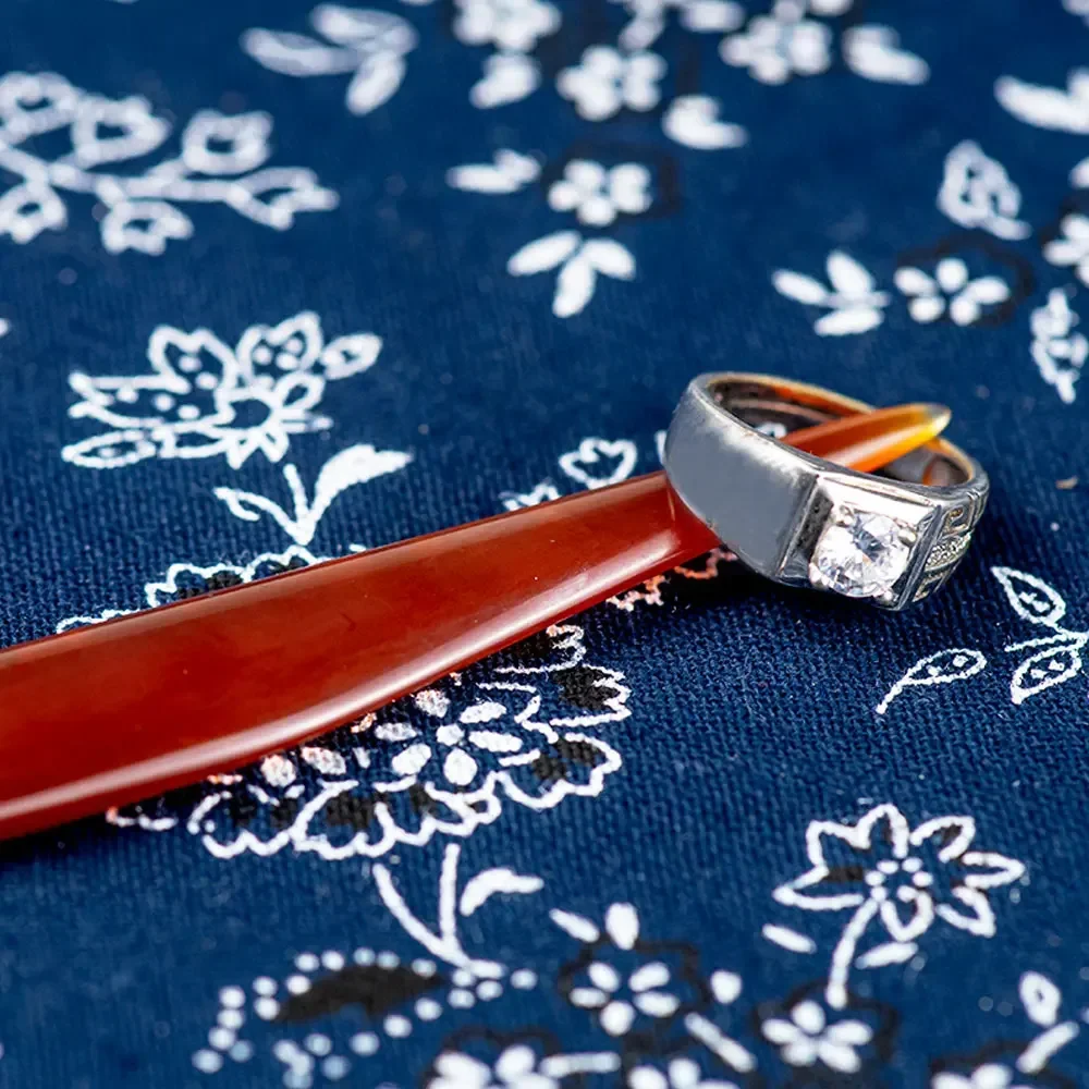 DIY Handmade Leather Tool Accessory 1pc Natural Agate Rub Leather Edge Scoring Folding Creasing Paper Crafts