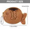 Monedero de pescado de peluche Emoape