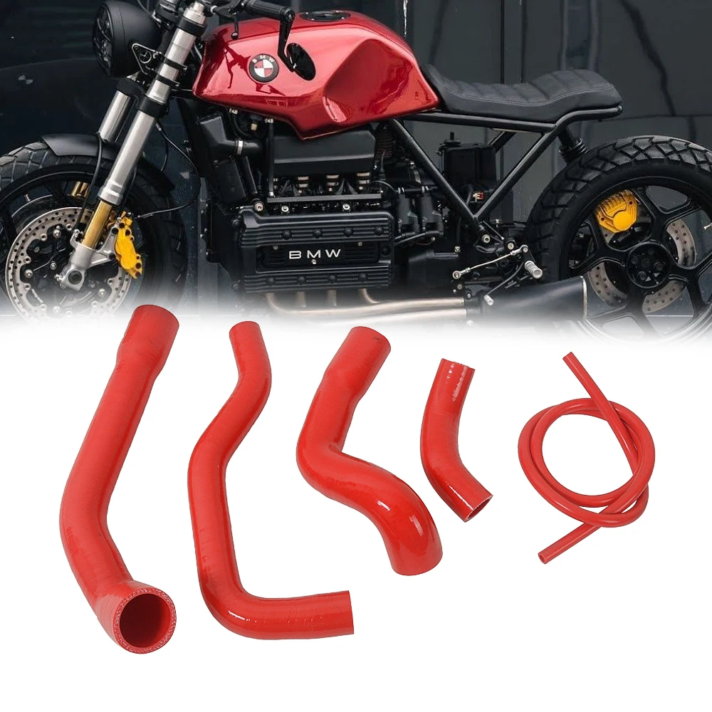 Cafe-Racer-1Set-Water-Radiator-Hose-Motorcycle-Silicone-Coolant-Pipe ...