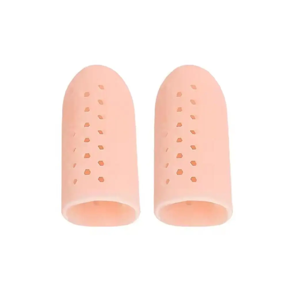 Toe Protectors Toe Tubes Thumb Sleeve 1 Pair For Corns Blisters Pain Relief Bunion Correction Toe Separators Toe Corrector Toe Protector