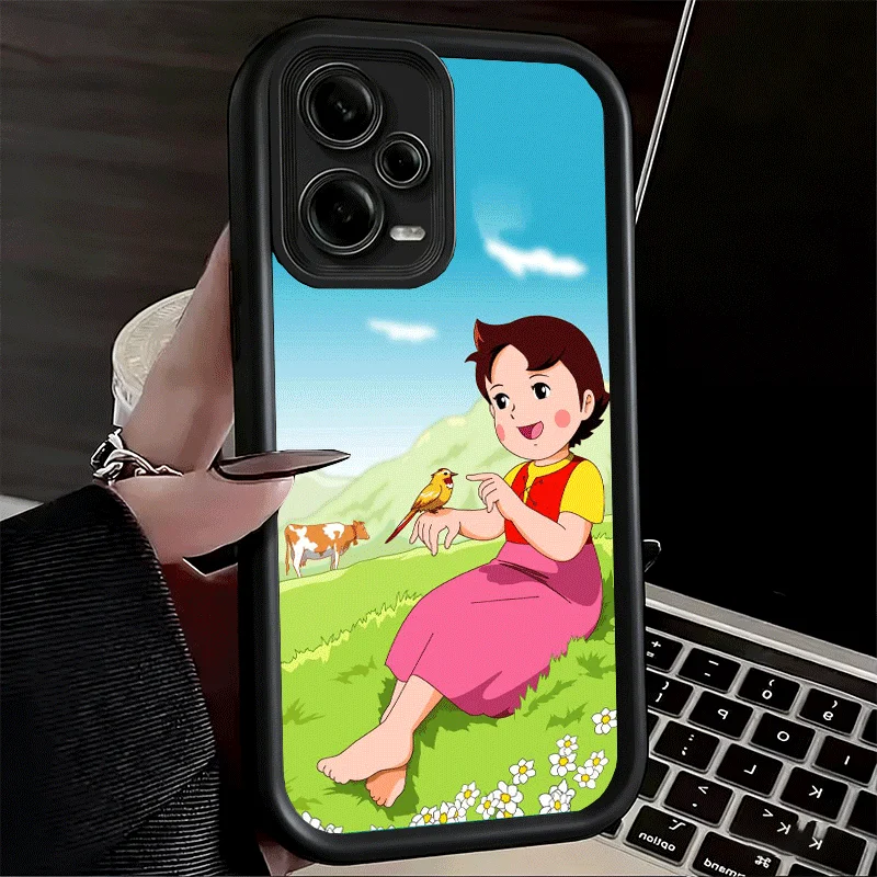 Heidi Cartoon Cute Soft Phone Case Shell