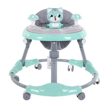 

Baby Walker With Wheel and Seat Kids Anti Rollover Foldable Ride Cart Toys for Boys Girls Supplies Educational Walkers Learning