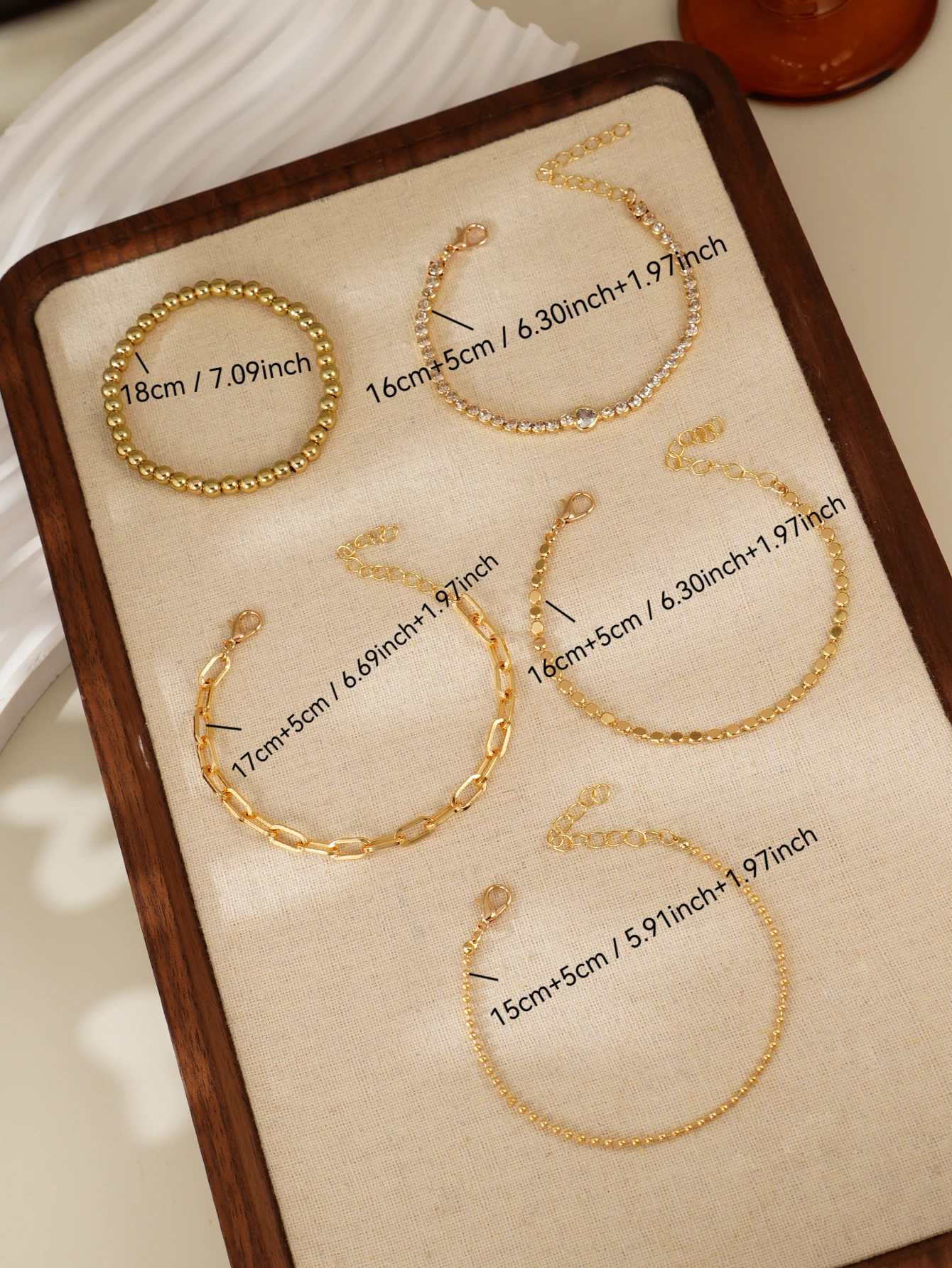 Punk Retro Jewelry Synthetic Zircon Chain Gift