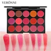 15 Colors Lipstick Palette Matte, Moisturizing And Non Fading, Non Stick Cup, Makeup Tray Easy To Color  Ideal Valentine's Gift 3