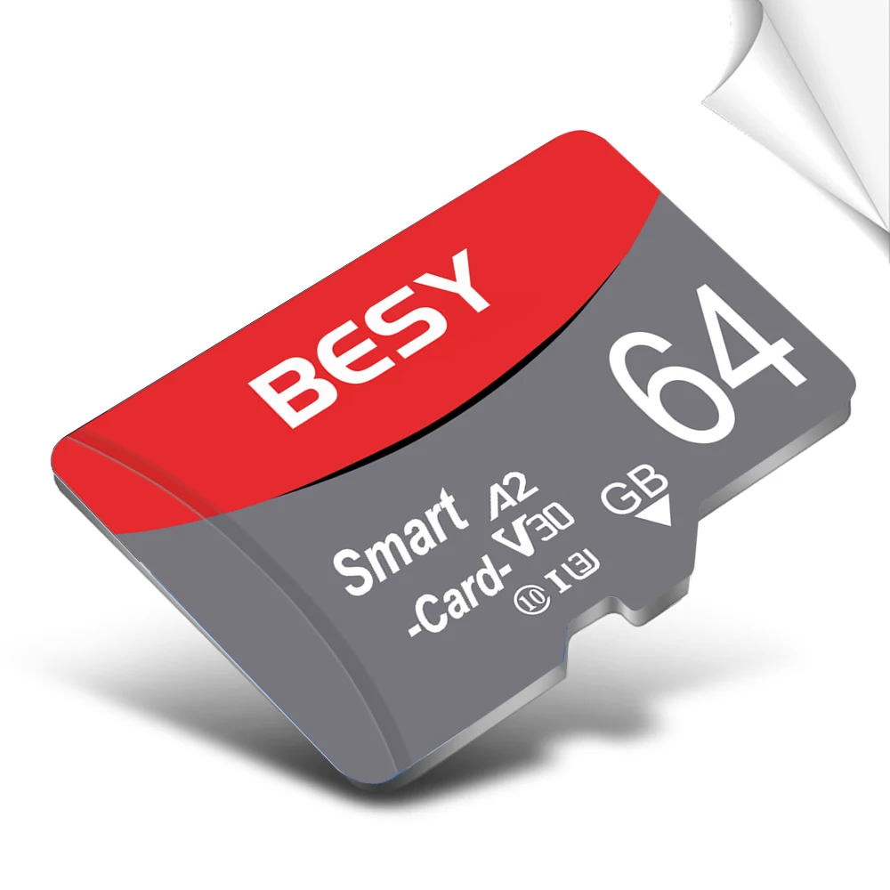 마이크로 메모리 SD 카드 128GB 32GB 64GB SD 카드 SD/TF 플래시 카드 32 64 128GB 클래스 10 메모리 카드 (휴대폰용)