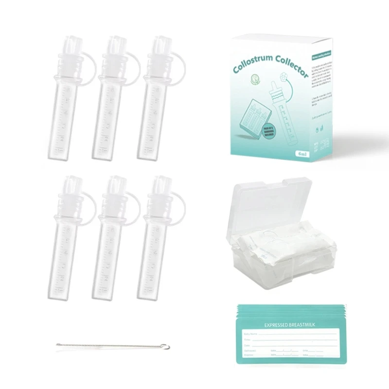 Kolostrum Kollektor Set Zur Muttermilchaufbewahrung 6 Stück_voghion.com