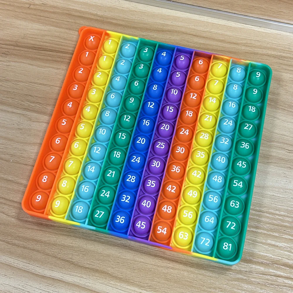 9x9 Multiplication Games Board Math Practice Activity Fidget Toys Times Table Numbers Learning Toys Educational Stationery Kids board games fidget toys math toys learning puzzle toys learning board toy teaching aids toys
