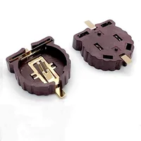 BS-1220-2 Button battery box CR1220 patch gold-plated button battery holder SMT high temperature resistance 280 degrees 2