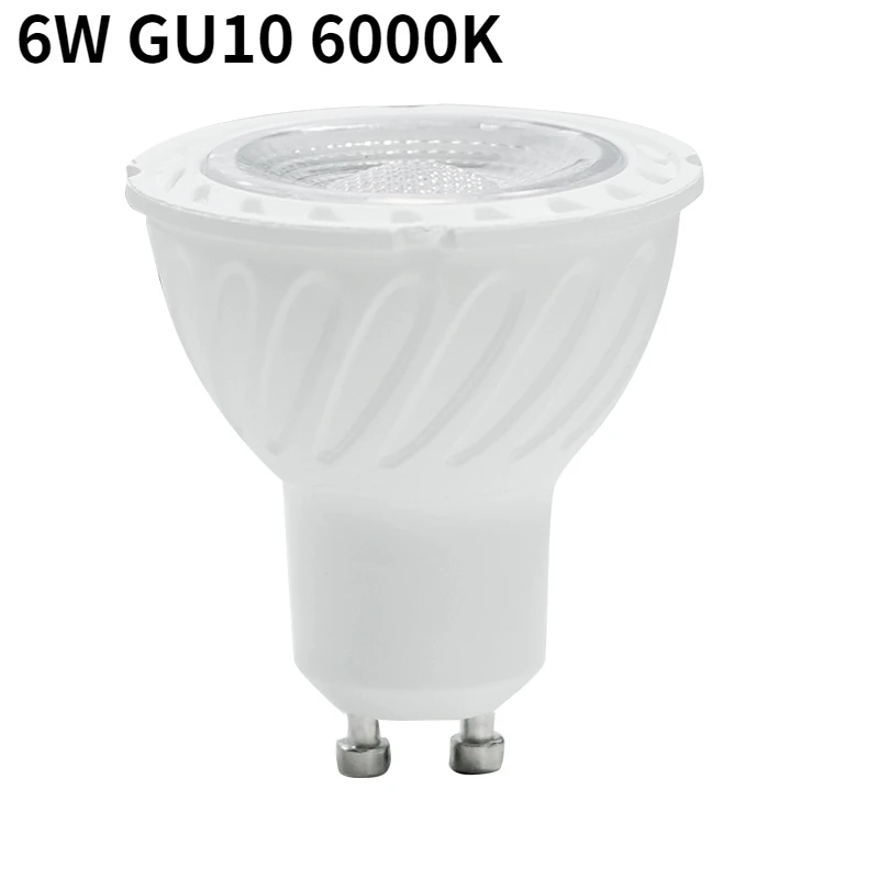 6W GU10 6000K