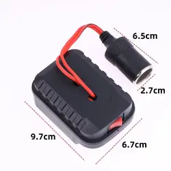 Universal Buck Converter Regulator 18V to 12V Step - Down Power Adapter (Onesize)
