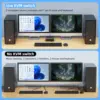 KCEVE KVM Switch 8K 60Hz 2 HDMI-Compatible USB 3.0 Hub Splitter Docking Station Switch Selector Computers Share Keyboard Monitor 4