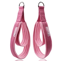 Pilates Double Loop Straps for Reformer Fitness D-Ring Straps ,Yoga Exercise Accessories for Home Gym Workout,1 Pair 1
