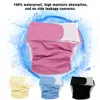 4 Colors Adult Cloth Diaper Reusable Washable Adjustable Large Nappy new 5