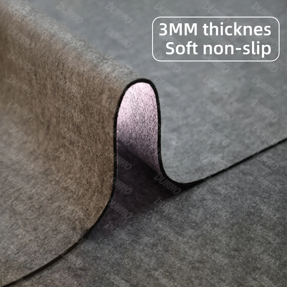 Sentiu Mouse Pad para Mesa de Escritório Tapete Protetor Antiderrapante Almofada de Mesa e Laptop Tapete de Teclado para Jogos e wo Tamanho Premium Grande lã - Imagem 2