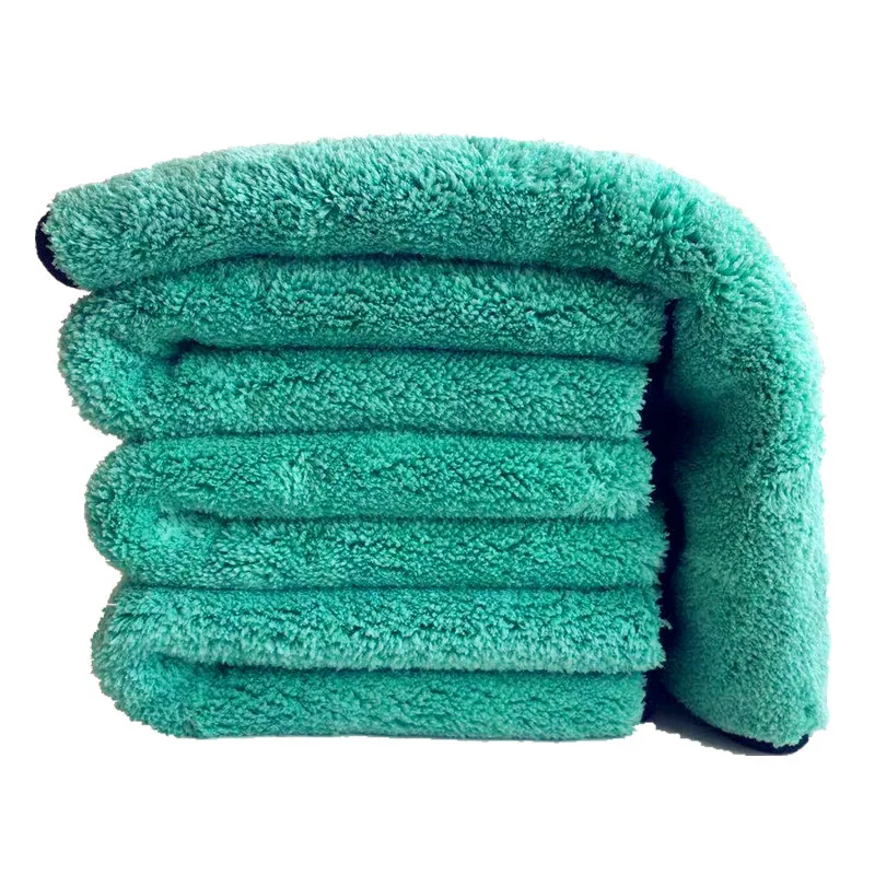 Coral Velvet Towel 80/20 Polyester Brocade Microfiber Long Hair Self-Weight Water Collection Polishing Towel 1200 Grams Of Pumi microfiber towel