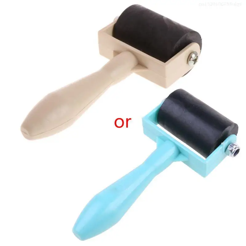 3.5cm Heavy Duty Hard Rubber Roller Printing Screen Plastic Frame Craft Tool printing screen roller F1FB