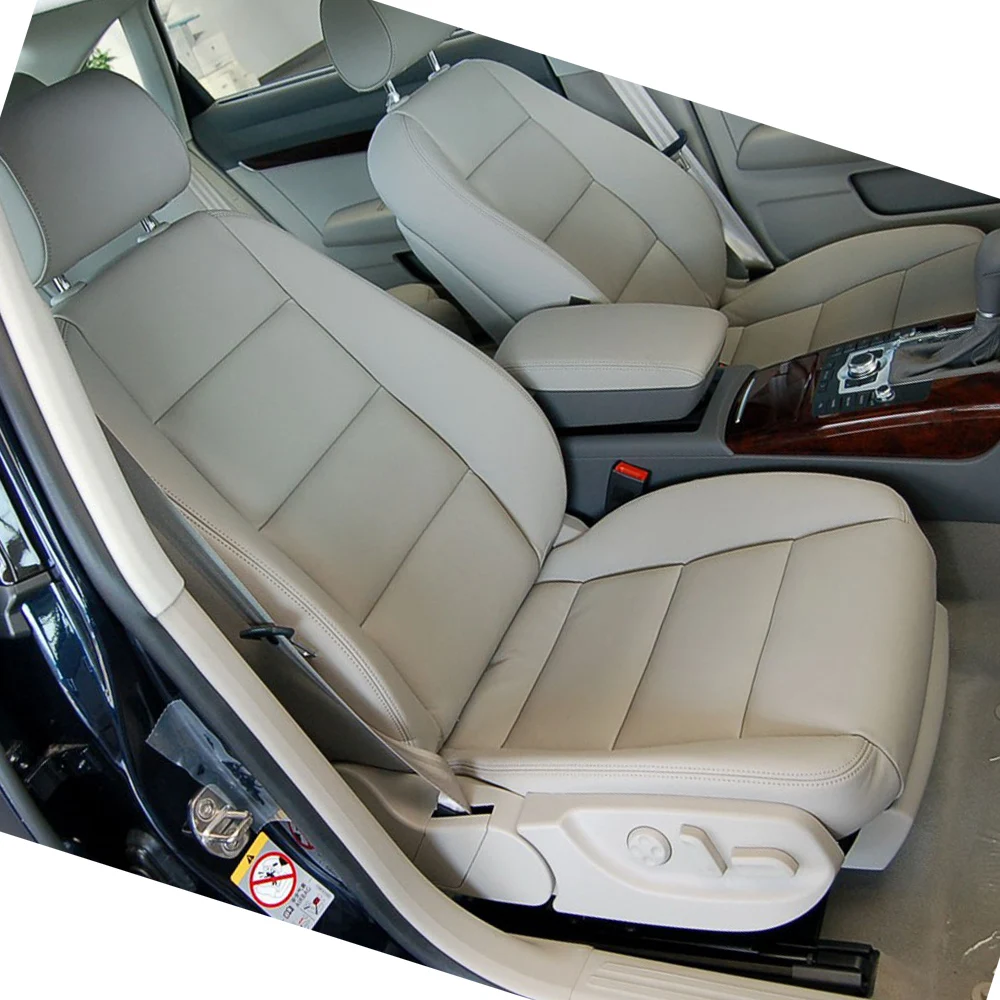 아우디 A6 4F C6 2005 2006 2007 2008 2009 2010 2011 PU 가죽 자동차 시트 커버, 자동차 특수 시트 커버, 인테리어 액세서리