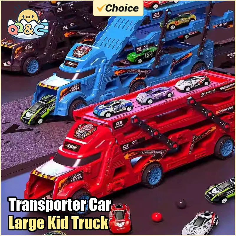 Plastic Deformation Transporter Car Toy Model