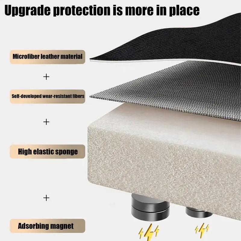 Magnetic Car Door Anti-collision Strip for Parking Folding Auto Parking Door Guard Car Body Side Edge Guard Decorative for Car