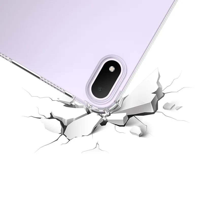 Clear Soft TPU Back Cover with Shockproof Airbags