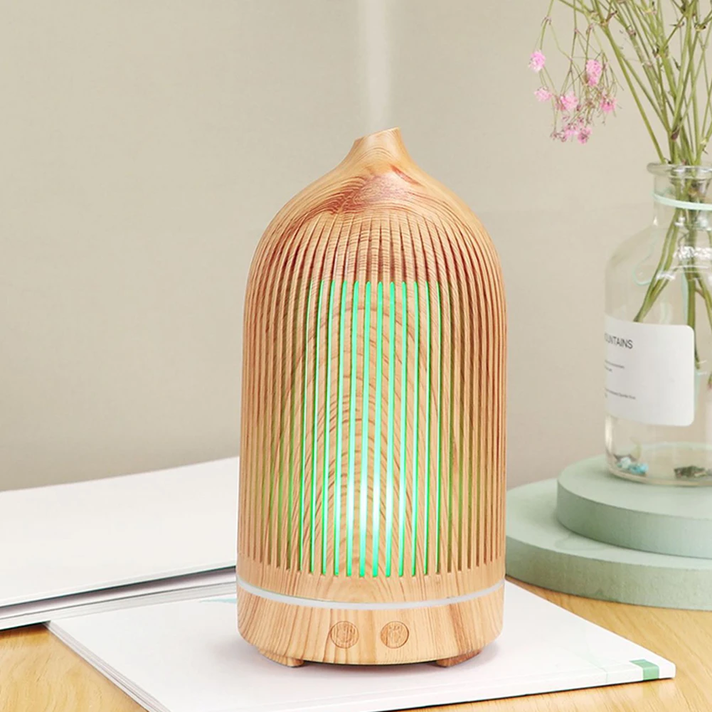 

Air Humidifier 200ml Perfume Fragrance Aroma Diffuser USB Aromatherapy Machine Ultra Quiet Waterless Auto-Off with Colorful Lamp
