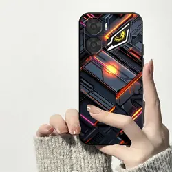 Stylish Black TPU Print Silicone Bumper Phone Case for ZTE Nubia Neo 3 5G (HS - C0488)