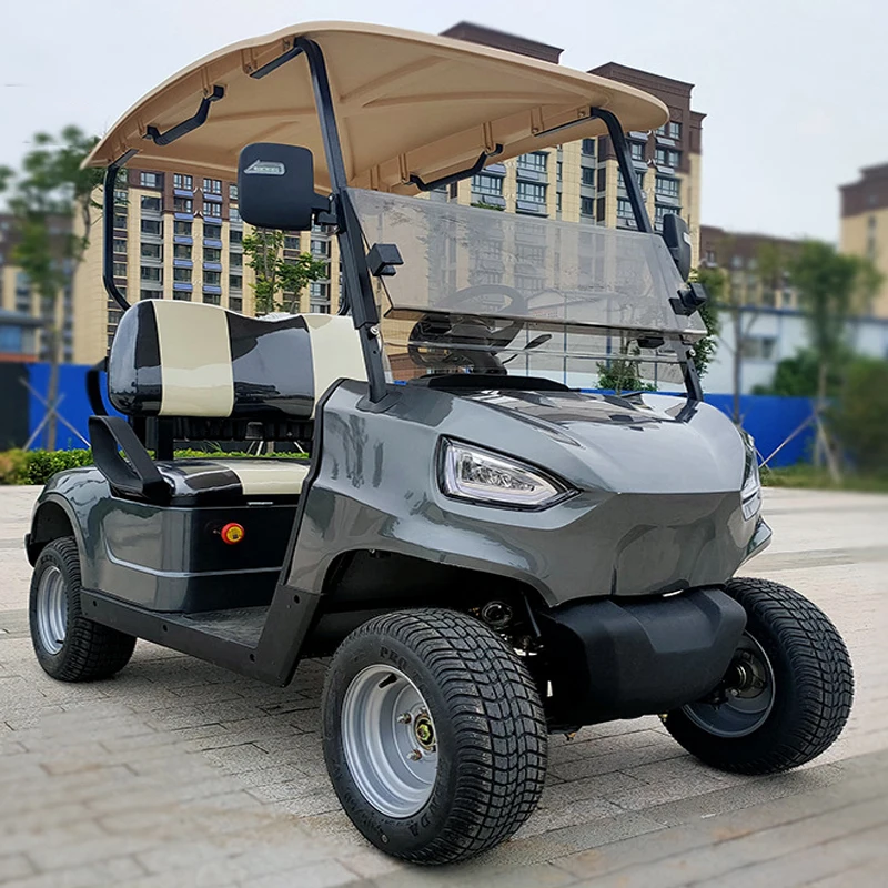Commercio All'Ingrosso Nuovo Modello 48V Motore A Corrente Alternata Elettrico 6 Posti Golf Cart Caccia Sollevato Buggy Miglior Prezzo Batteria Al Lit