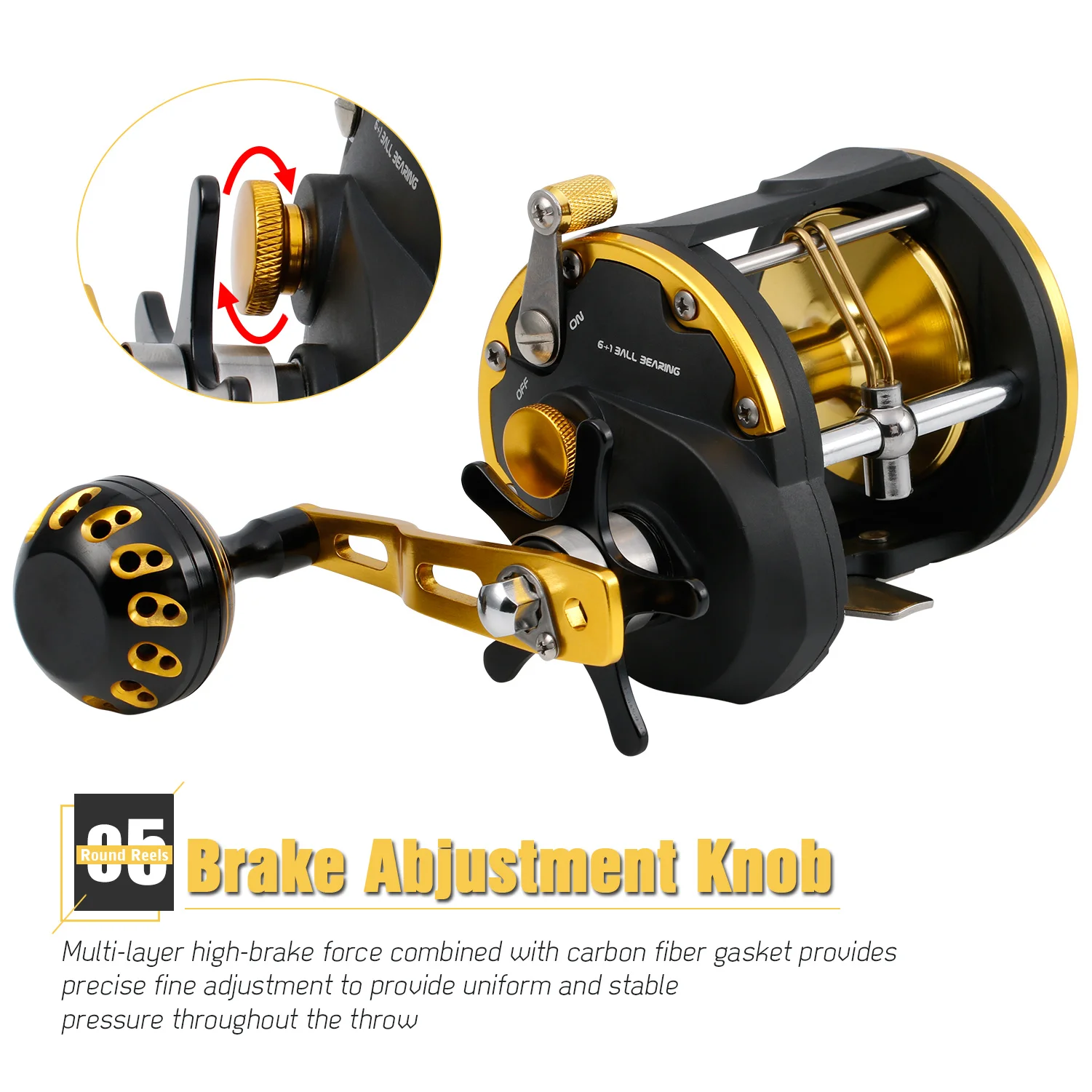Fishing Rod Abu Garcia Saltwater Baitcaster Abu Garcia® Ambassador